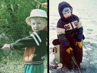 Участник №7. Кирилл, 6 лет. Я очень люблю рыбалку.