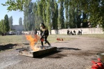 Соревнования дружин юных пожарных в Лисках
