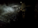 В Лискинском районе сгорел автомобиль